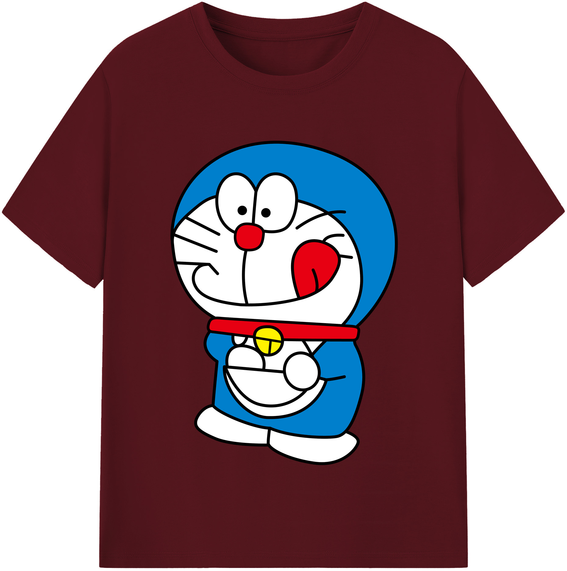 （画像用） ドラえもん Doraemon 綿100％半袖Tシャツ（フロントプリント）